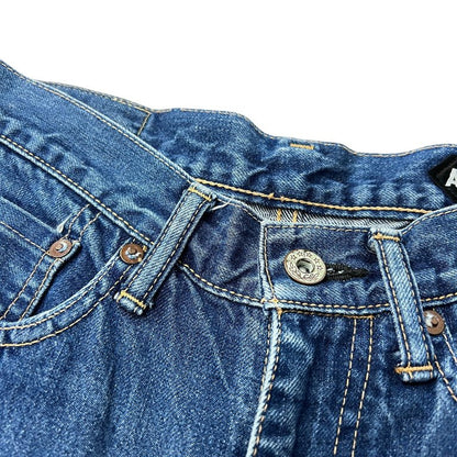 AUBERGE PHIL MENPU Selvedge Denim Jeans Blue Size 38