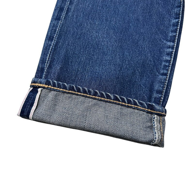 AUBERGE PHIL MENPU Selvedge Denim Jeans Blue Size 38