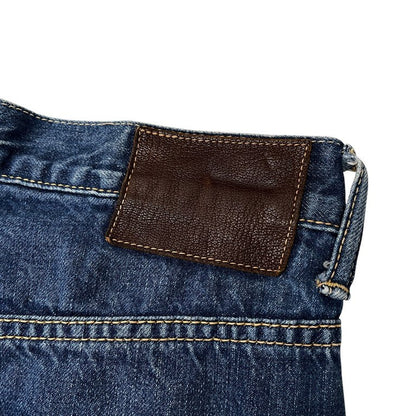 AUBERGE PHIL MENPU Selvedge Denim Jeans Blue Size 38