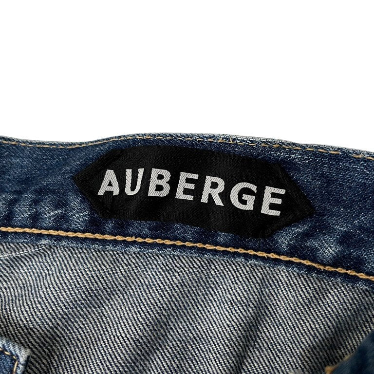 AUBERGE PHIL MENPU Selvedge Denim Jeans Blue Size 38