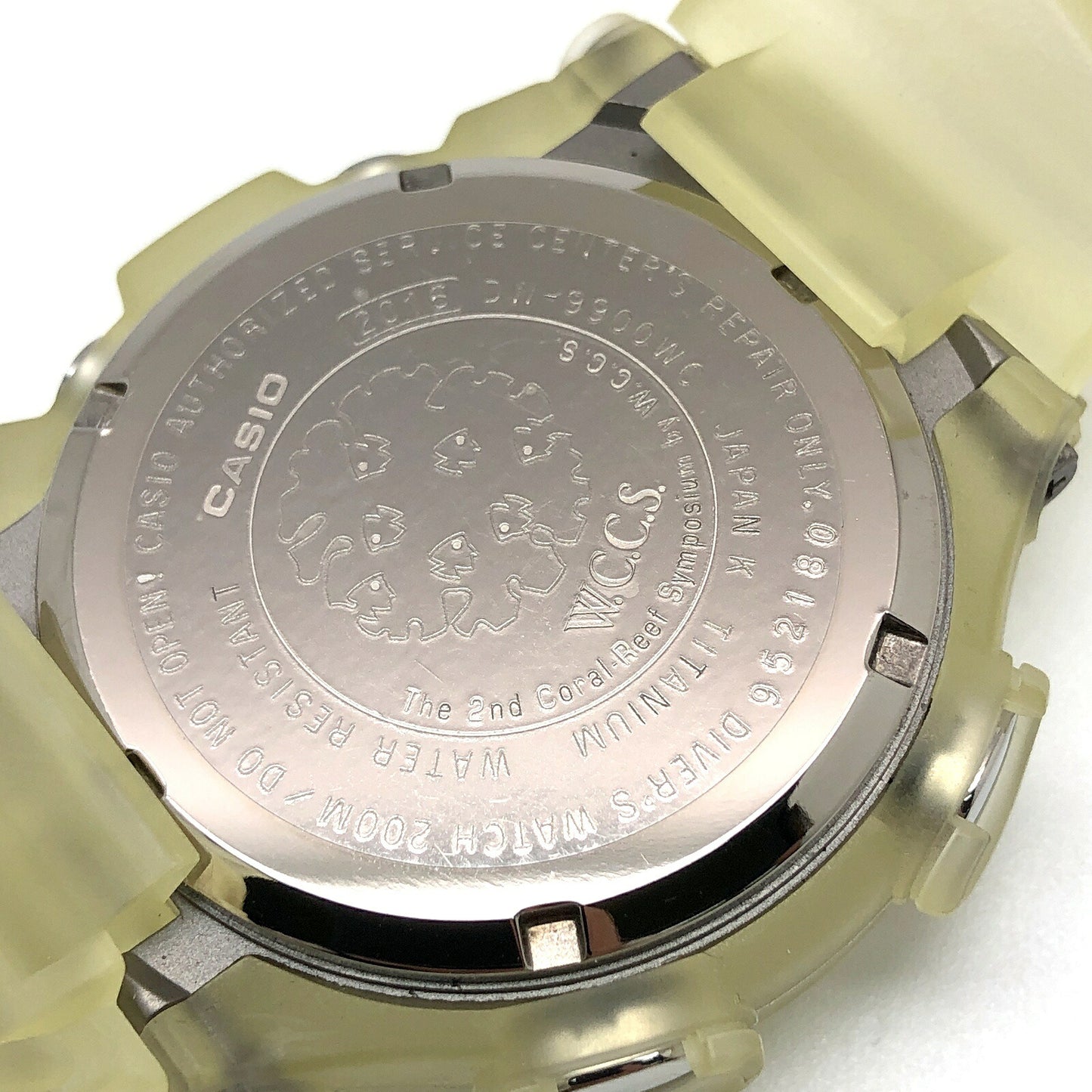 G-SHOCK FROGMAN WCCS Skeleton Watch Size ONE SIZE