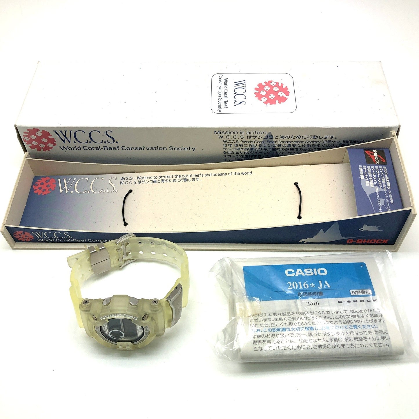 G-SHOCK FROGMAN WCCS Skeleton Watch Size ONE SIZE