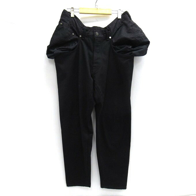 FUMITO GANRYU Water Resistant Tapered Denim Pants Size 1