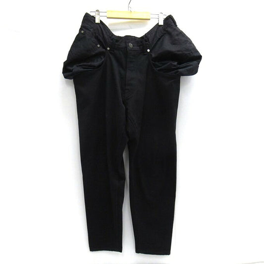 FUMITO GANRYU Water Resistant Tapered Denim Pants Size 1