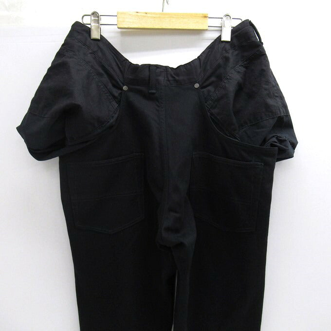 FUMITO GANRYU Water Resistant Tapered Denim Pants Size 1