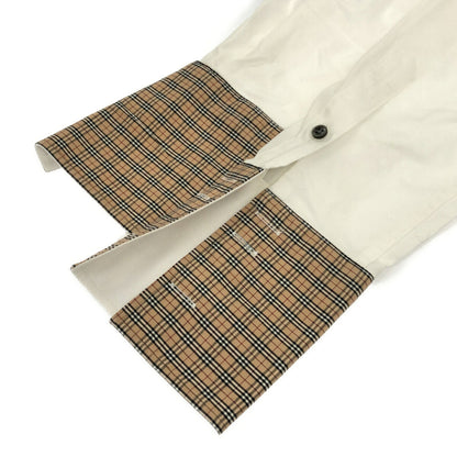 Burberry Black Label Nova Check Cuff Long Sleeve Size M
