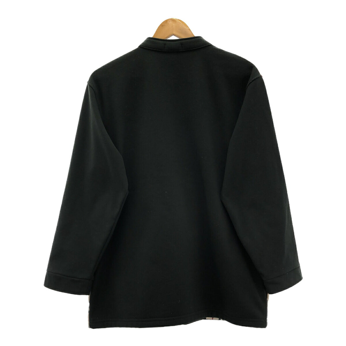 Burberry Black Label Nova Check Fleece Jacket Beige Size 3