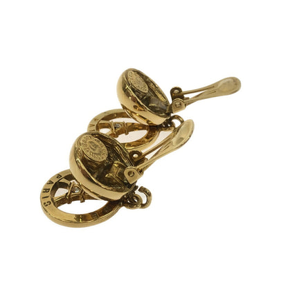 CELINE Eiffel Tower Motif Gold Earrings