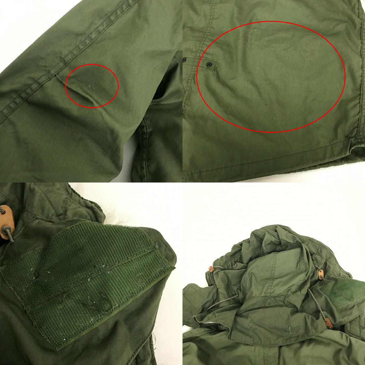 PROPPER 70s-80s M-65 Fishtail Parka Khaki Size M