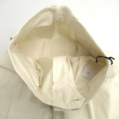 stein Off-White Wide Straight Trousers Size S