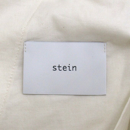 stein Off-White Wide Straight Trousers Size S