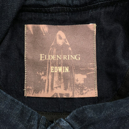 EDWIN x ELDEN RING Back Logo Denim Coat Indigo Blue Size L