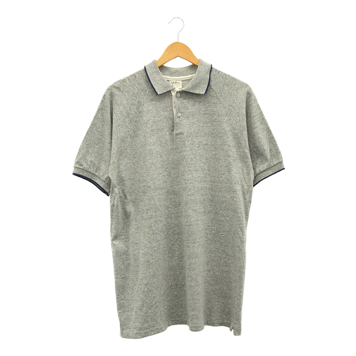 L.L.Bean 80s Champion Collab Marled Polo Shirt Size MEDI