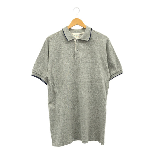 L.L.Bean 80s Champion Collab Marled Polo Shirt Size MEDI
