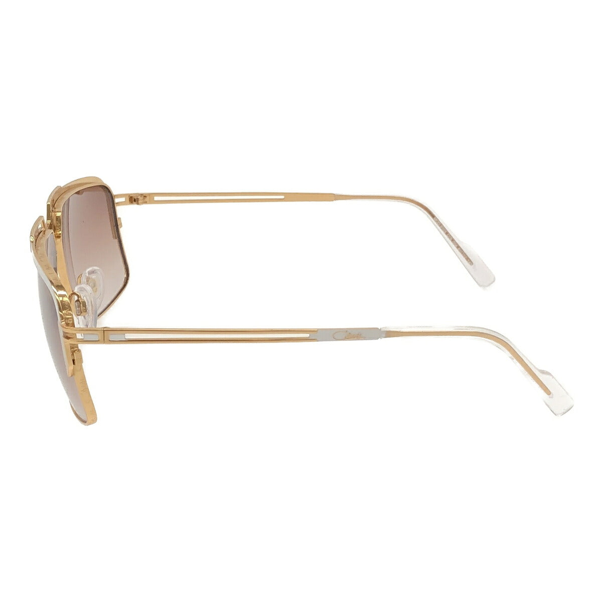 CAZAL MOD.9103 Square Sunglasses White Gold Size ONE SIZE