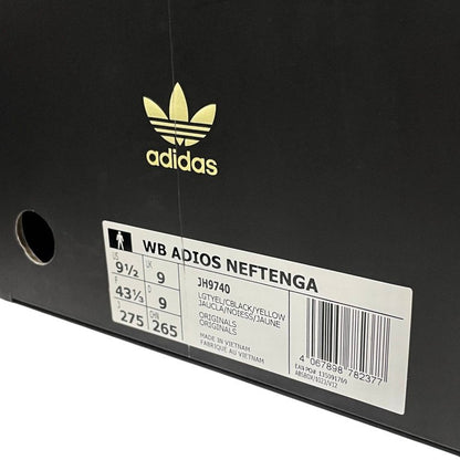 adidas x Wales Bonner 24SS Adios Sneakers Yellow Size 27.5