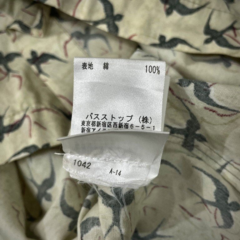 Archive hussein chalayan 00s Swallow Sleeve Shirt Size 44
