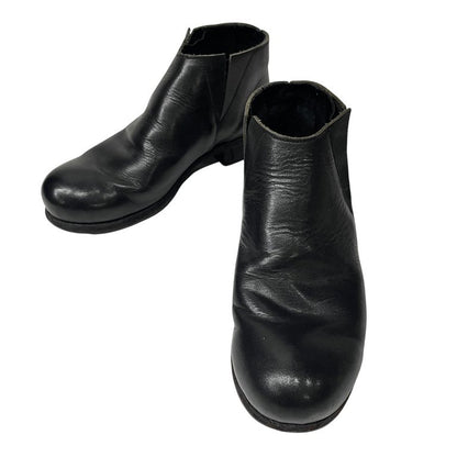 Portaille F Black Horse Wax Leather Side Gore Boots Size 22