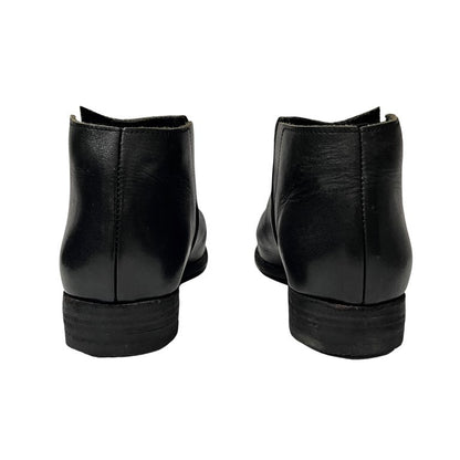 Portaille F Black Horse Wax Leather Side Gore Boots Size 22