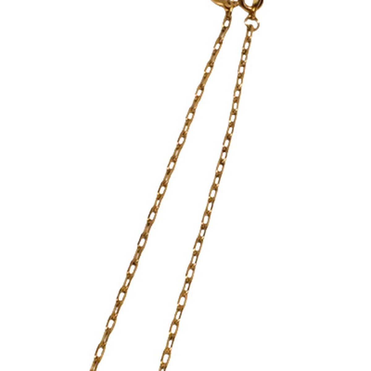 GIVENCHY Gold Vintage GP GG Logo Necklace
