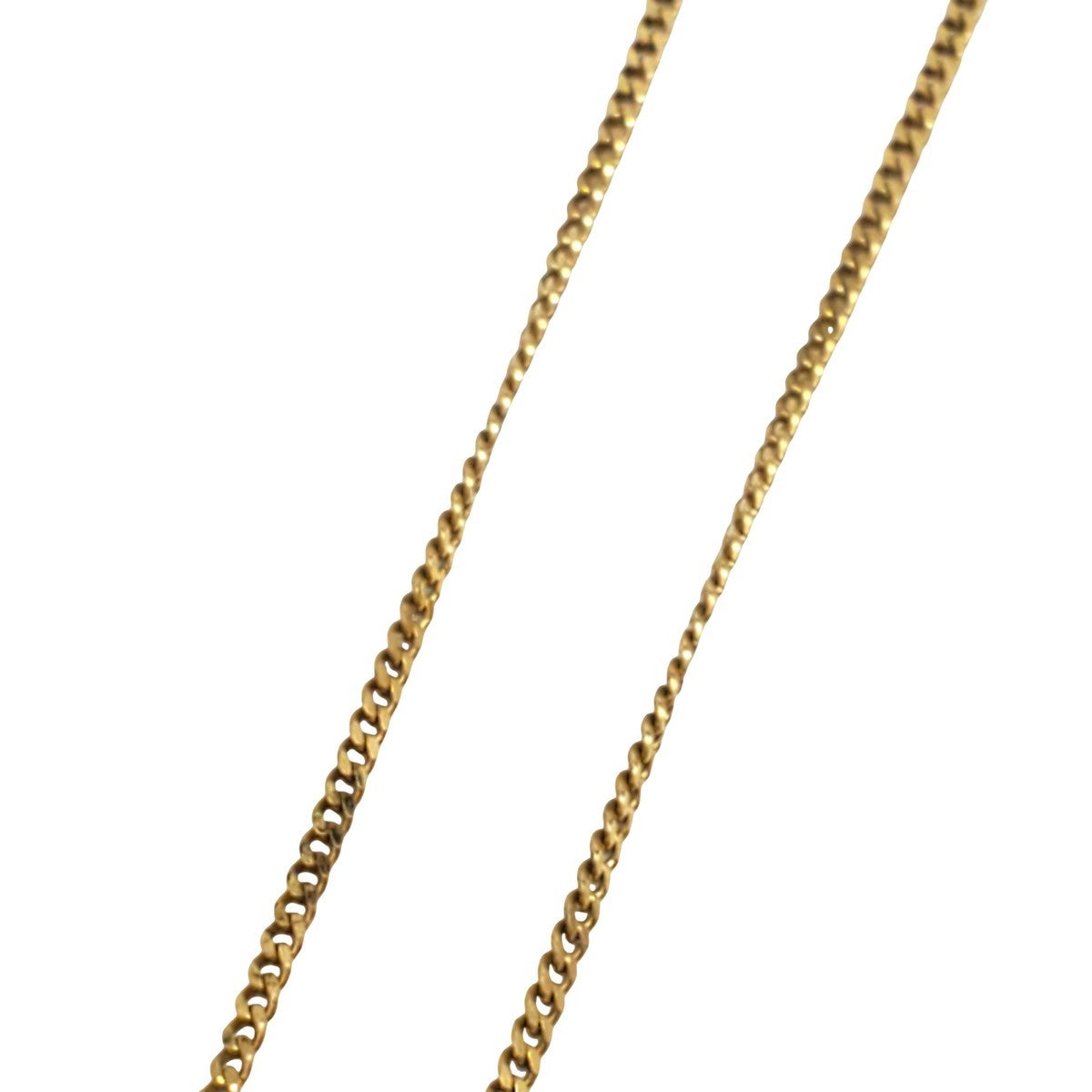 GIVENCHY Logo Rhinestone Plated Necklace