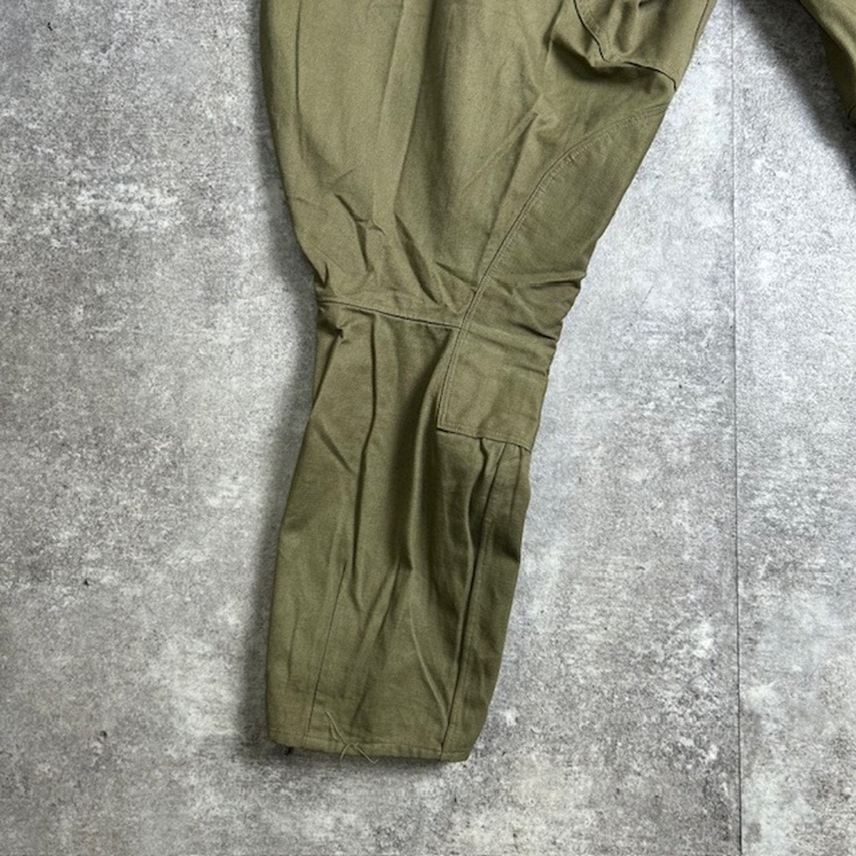 Belgian Army 40s/50s Vintage Motorcycle Pants Green