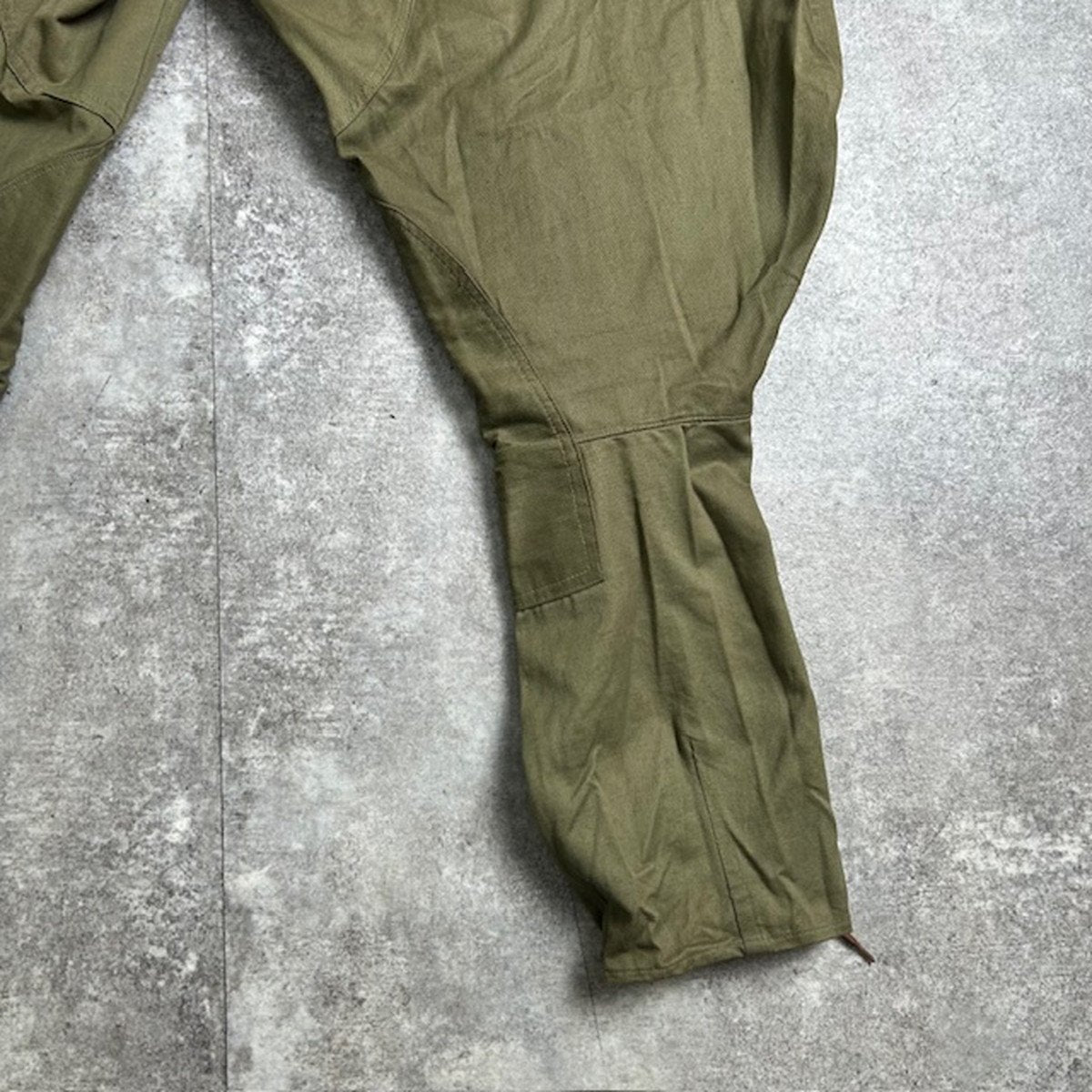 Belgian Army 40s/50s Vintage Motorcycle Pants Green