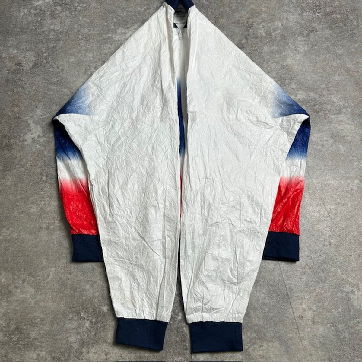 LESLIE JORDAN 90s Stars & Stripes Paper Jacket Size XL