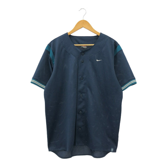 NIKE 90s Mesh Polyester Baseball Shirt Size L