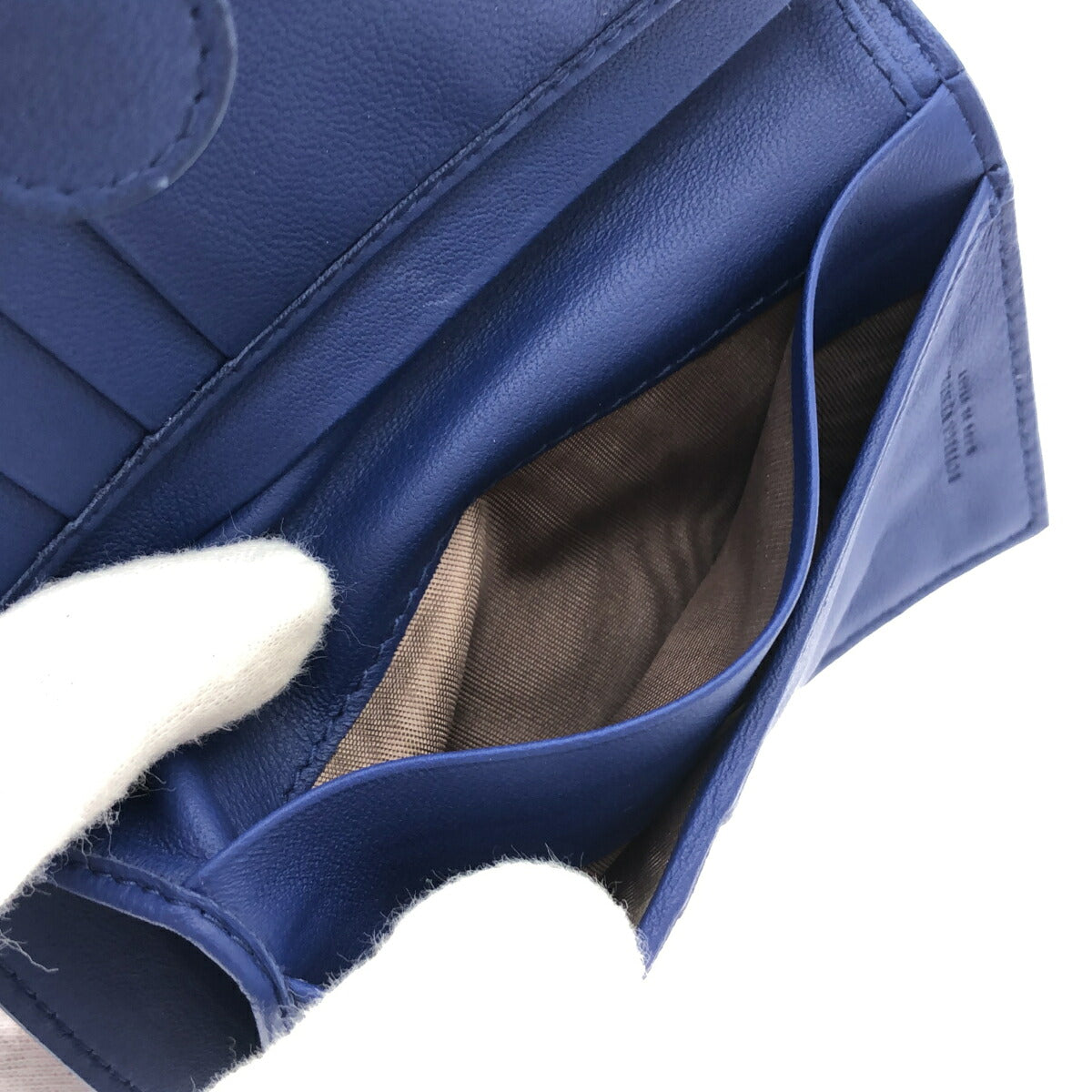 BOTTEGA VENETA Intrecciato Round Zip Wallet Size ONE SIZE