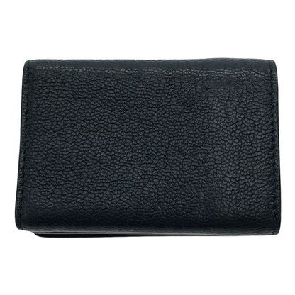 BALENCIAGA Classic Edge Compact Wallet Blue Size ONE SIZE