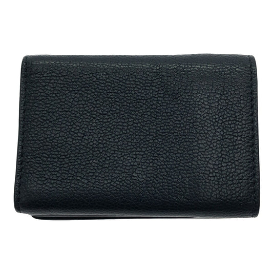 BALENCIAGA Classic Edge Compact Wallet Blue Size ONE SIZE