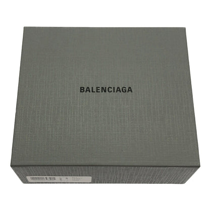 BALENCIAGA Classic Edge Compact Wallet Blue Size ONE SIZE