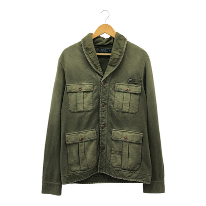 POLO RALPH LAUREN Garment Dyed Shawl Sweat Jacket Size M