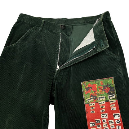 Comme des Garcons 08AW Knee Patch Corduroy Pants Size SS