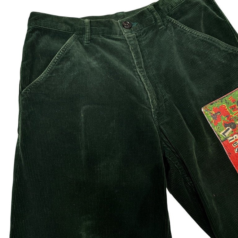 Comme des Garcons 08AW Knee Patch Corduroy Pants Size SS
