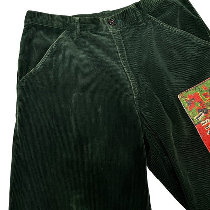 Comme des Garcons 08AW Knee Patch Corduroy Pants Size SS