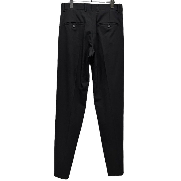 Loewe 20SS Black Wool Tropical No-Pleat Tapered Size 46