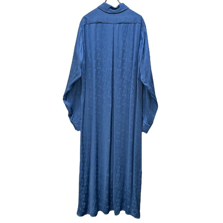 Vivienne Westwood 24AW Rayon Shirt Coat Blue Size XXL