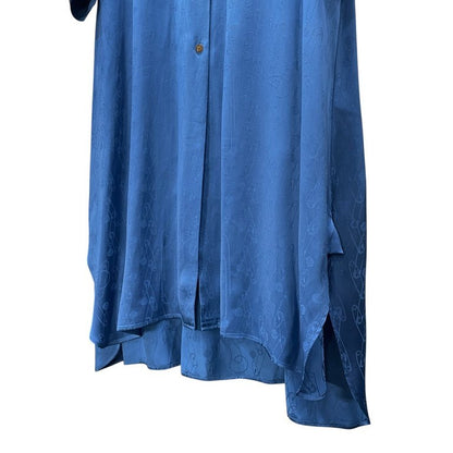 Vivienne Westwood 24AW Rayon Shirt Coat Blue Size XXL
