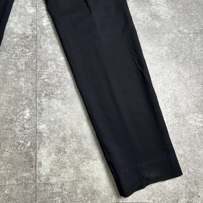 LOEWE Black Wool Tapered Slacks Size 46