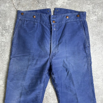 DUBURE&DEVERCHERE French Military Moleskin Pants Size 52