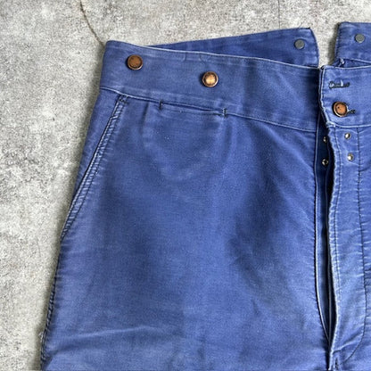 DUBURE&DEVERCHERE French Military Moleskin Pants Size 52