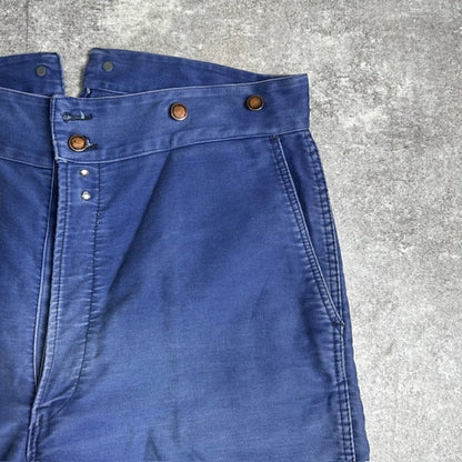 DUBURE&DEVERCHERE French Military Moleskin Pants Size 52