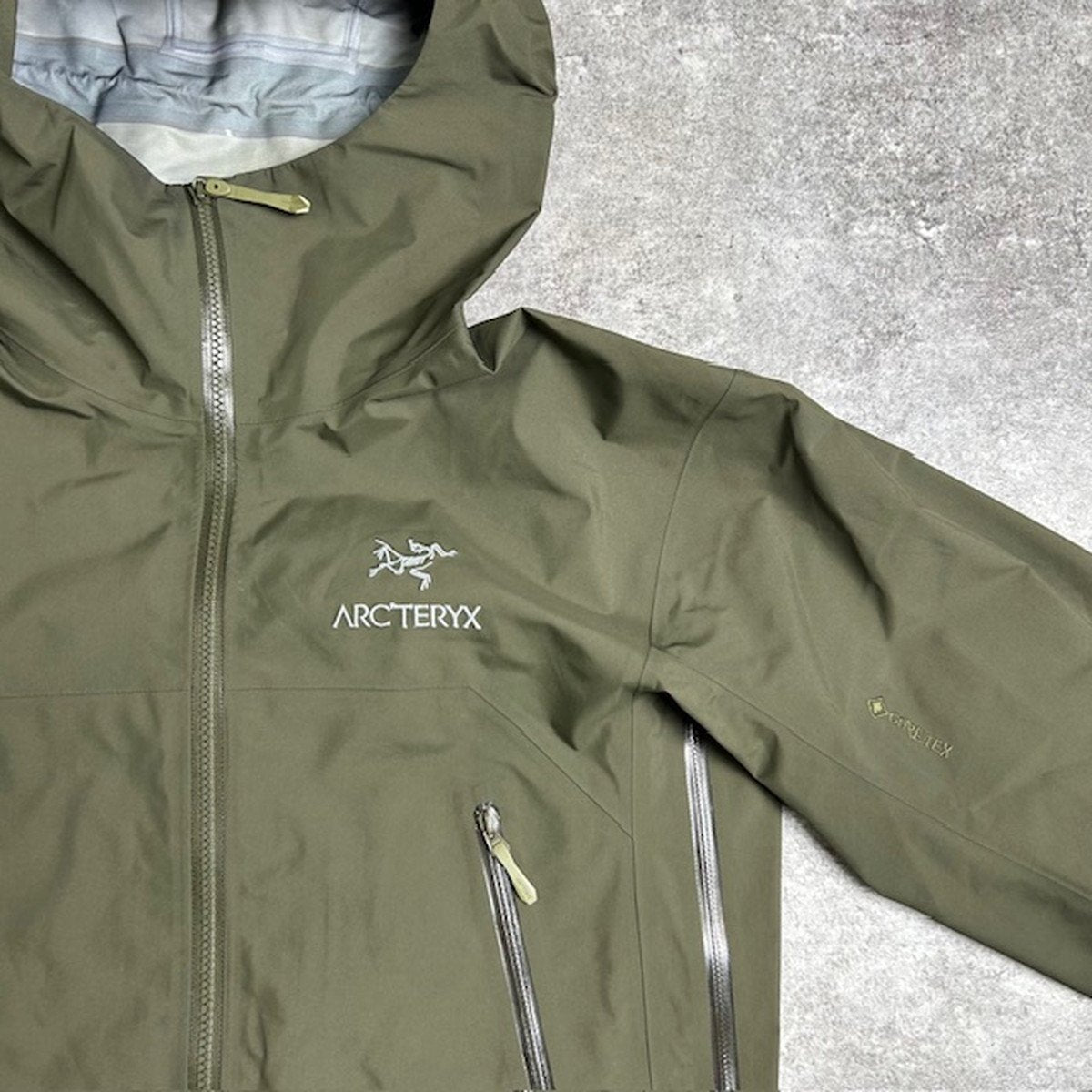 ARC'TERYX Beta Long GORE-TEX Jacket Green Size XS