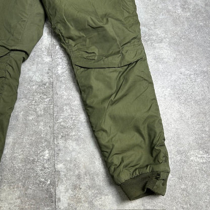 U.S.NAVY 40s Vintage Submarine Fleece Pants Green Size M
