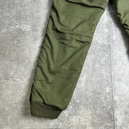 U.S.NAVY 40s Vintage Submarine Fleece Pants Green Size M