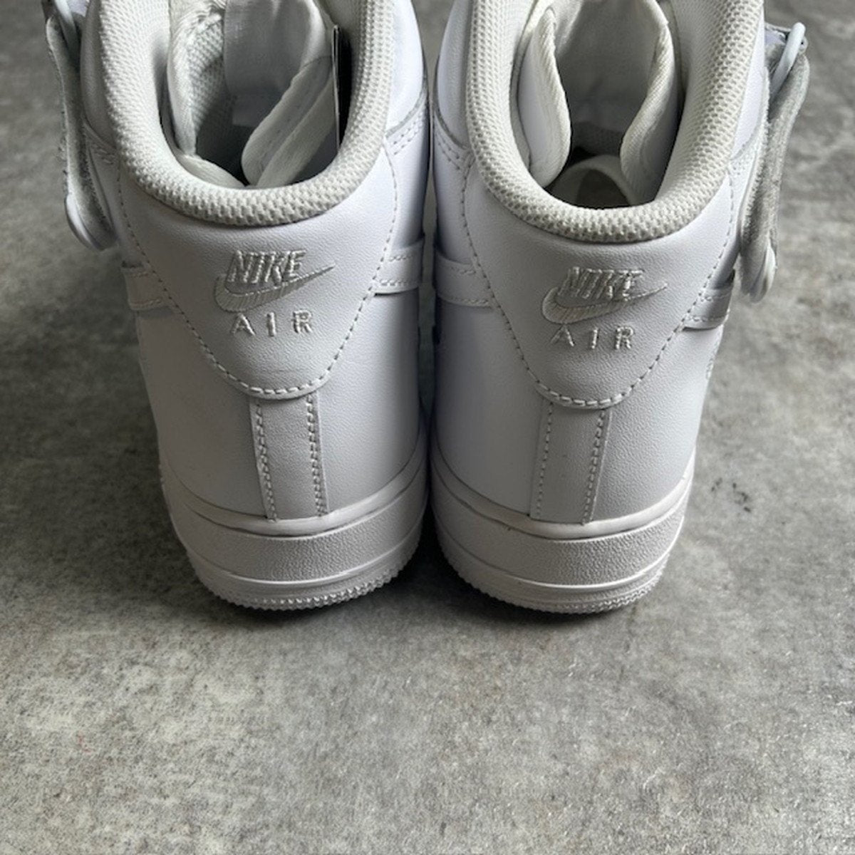 NIKE Air Force 1 Mid '07 Leather Sneakers White Size 29cm