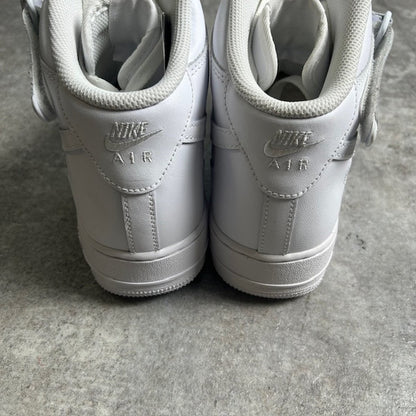NIKE Air Force 1 Mid '07 Leather Sneakers White Size 29cm