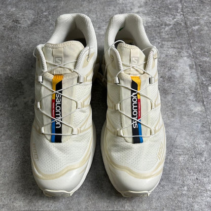 Salomon XT-6 Ivory Sneakers Size 27.5